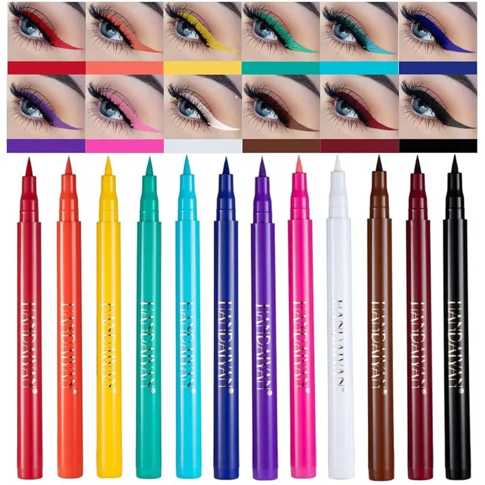 HANDAIYAN Rainbow Colorful Neon Eyeliner – View 1