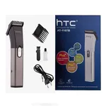 HTC AT-1107B Hair Trimmer Men Clipper USB Rechargeable Beard Trimmer – Color: Gray – Thumbnail 3