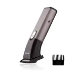 HTC AT-1107B Hair Trimmer Men Clipper USB Rechargeable Beard Trimmer – Color: Gray – Thumbnail 2
