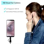 3 In 1 USB Endoscope Visual Camera & LED Light with Ears Cleaning kits – Color: Black – Thumbnail 4