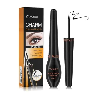 Bob Charm Painting Depicts Smudge Proof Waterproof Eyeliner