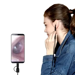 3 In 1 USB Endoscope Visual Camera & LED Light with Ears Cleaning kits - Variant 2