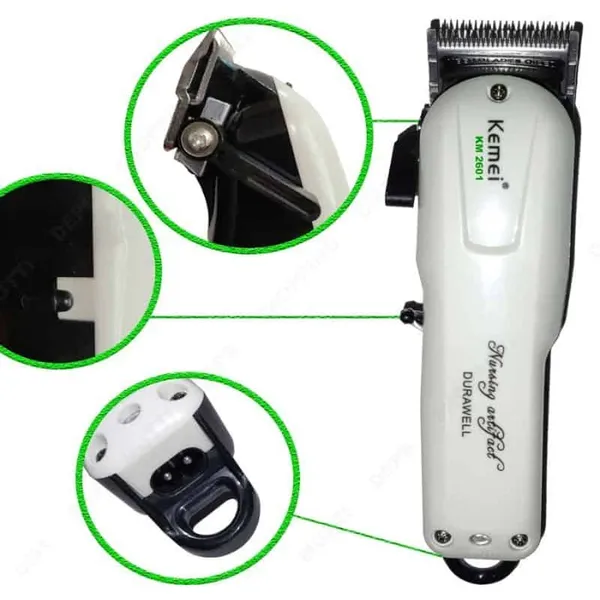 Kemei KM-2601 Professional Cordless Hair Trimmer for Men – View 5