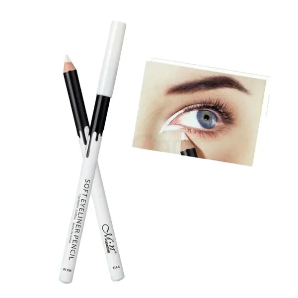 Beauty Glazed Soft Eyeliner Pencil White – View 2