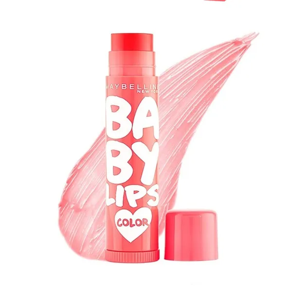 Maybelline New York Baby Lips Pink Cherry Color Lip Balm Kiss SPF 11 – View 1