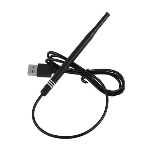 3 In 1 USB Endoscope Visual Camera & LED Light with Ears Cleaning kits – Color: Black – View 2